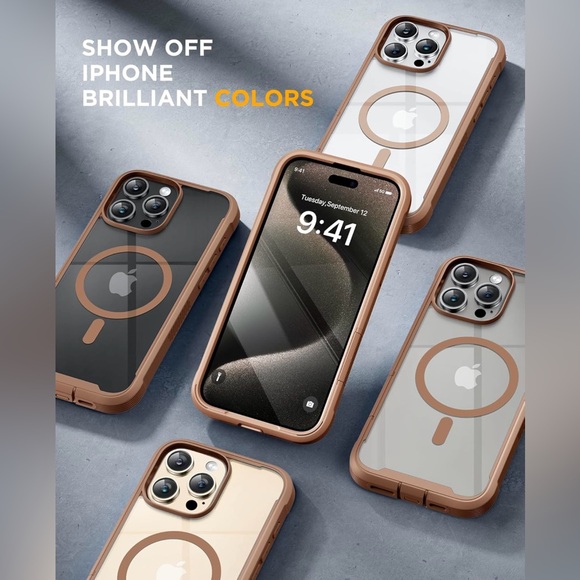 New MIRACASE - Case and screen protector for Iphone 16 pro max desert brown - Picture 8 of 8